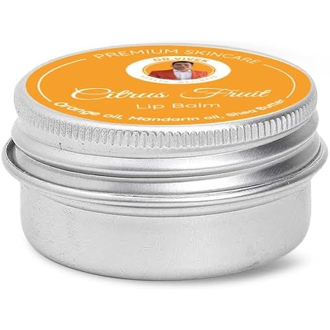 WE HERBAL LIMITED EDITION CITRUS FRUIT LIP BALM - DEEPLY MOISTURISING & NOURISHING, ALL-NATURAL INGREDIENTS, LONG-LASTING HYDRATION FOR SMOOTH, SOFT LIPS, IDEAL FOR DAILY USE, 8GM - Image 3